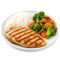 Grilled Chicken Breast Meal 1