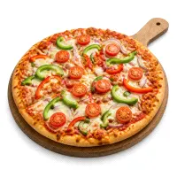 Crispy pizza