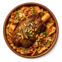 Lamb Shank with Fattah