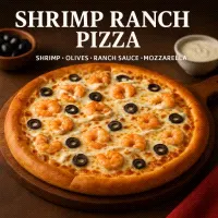 Shrimp Ranch Pizza