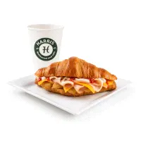 Cheese and Smoked Turkey Croissant