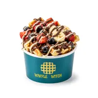 fruit waffle witch