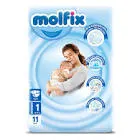 "Newborn Molfex size 1 from 2-5 kg 11 pieces"