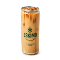Salted caramel latte