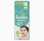 Pampers Size 5, 58 pcs