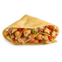 Chicken shish crepe