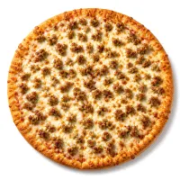 Large sausage pizza