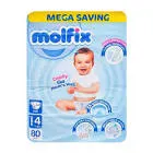 Molfix 4 Pack of 80 Wipes