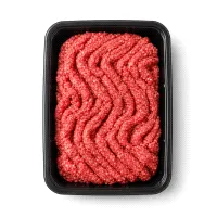 Ground beef half plate