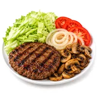 Keto Burger Meal