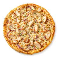 Smoked turkey pizza