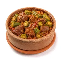 Okra with Meat Casserole