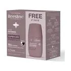 BeesLine Roll-On Super Dry Powder 1+1 free