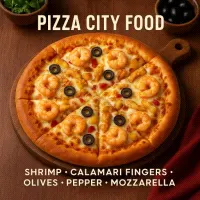 Seafood Pizza