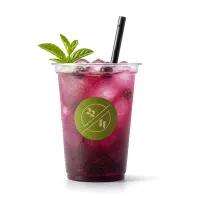 Blue berry iced tea