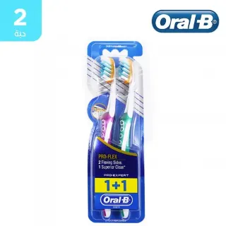 Oral-B Pro Flex Toothbrush 1+1 Soft
