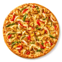 Fajita chicken pizza