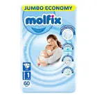 Molfix Newborn Size 1, 60 diapers