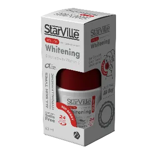 ستار فيل رول اون وتفتيح احمر60مل150ج RED BERRY