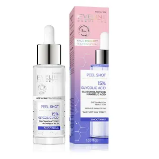 Eveline Face Triple Shot Serum 15% Glycolic Acid 30 ml