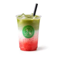 Iced matcha strawberry