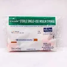 Imported Insulin Syringes Pack of 10