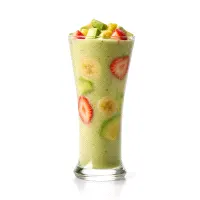 Avocado with fruits