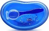بابلز طبق بالغطاء+معلقه ازرق 