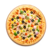بيتزا خضراوات