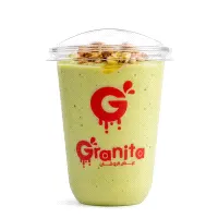 Avocado Yogurt Honey Nuts Juice