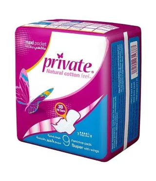 Private Maxi Pocket Super 9 Pads