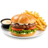 Smile Burger Sandwich