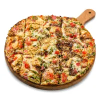 Mixed shawarma pie