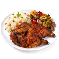 Half Grilled Chicken Meal