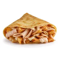 Smoked Turkey Fries Crepe