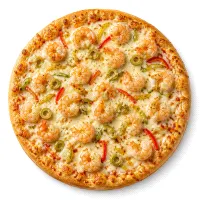 Shrimp pizza medium