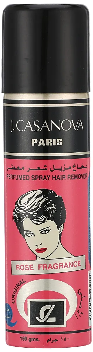 Casanova Hair Removal Scented Rose Spray 150ml