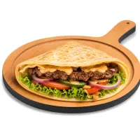 كريب برجر لحم