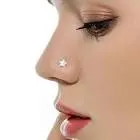 NINA NOSE RINGS STAR LOBE N CL