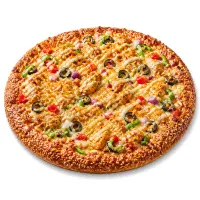 Oriental Zinger Ranch Pizza