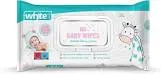 White wet wipes 72 wipes