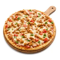 Chicken shawarma pizza