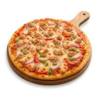 Tuna pizza