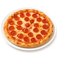 Large pepperoni pizza