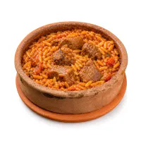 Orzo with Meat Casserole