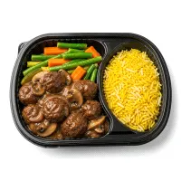Meatballs with mushroom sauce