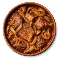 Meat with Onions