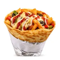 كريب بطاطس موتزاريلا