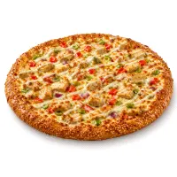 Oriental Chicken Ranch Pizza