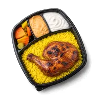 Quarter Leg Rotisserie Chicken Meal